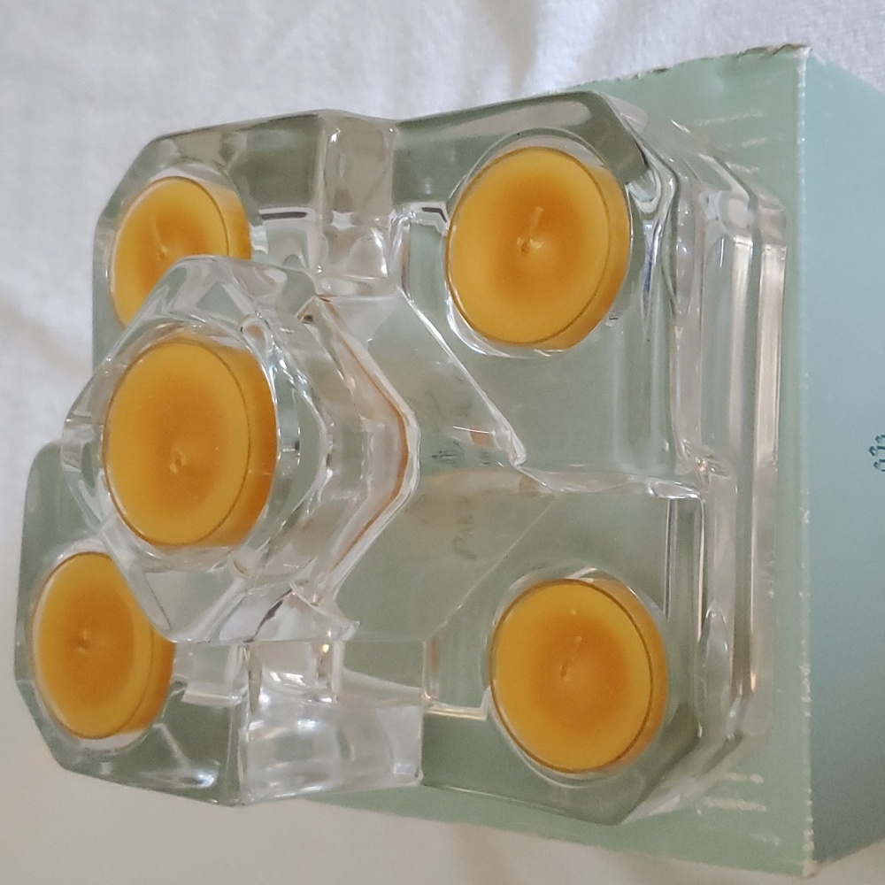 NIB PartyLite Crystal Castle - Picture 1 of 5